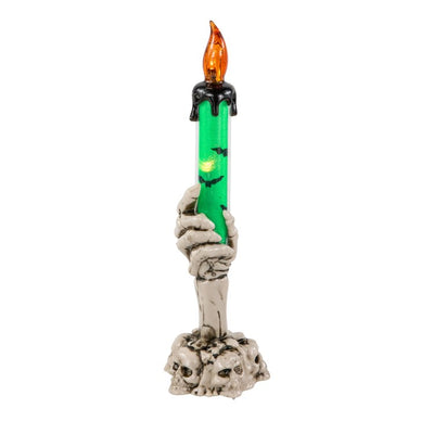 8.25" LED Lighted Skeleton Hand Halloween Candles Set of 3