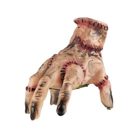 9.25" Animated and Musical Severed Hand Halloween Decoration