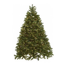 6.5' Pre-Lit White Fir Artificial Christmas Tree with 400 Color Changing LED Lights