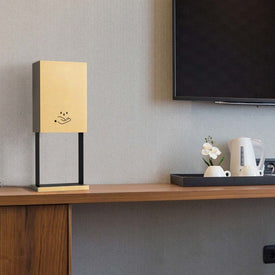 Soap Dispenser Luxe Brushed Brass Steel Touchless