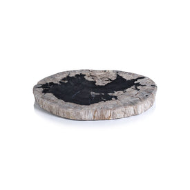 Cheese Board Brasilia Brown/Black Petrified Wood