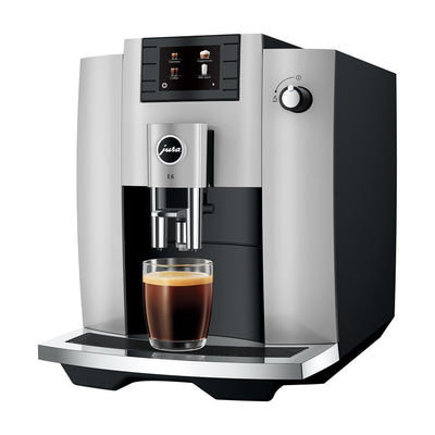 Coffee Maker E6 Specialty with Grinder Platinum 64 Ounce ABS/Stainless Steel