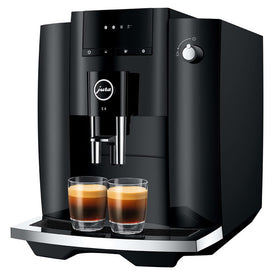 Coffee Maker E4 Specialty with Grinder Piano Black 64 Ounce ABS/Stainless Steel