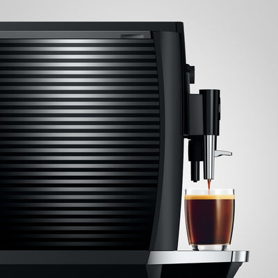 Coffee Maker E4 Specialty with Grinder Piano Black 64 Ounce ABS/Stainless Steel