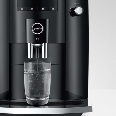 Coffee Maker E4 Specialty with Grinder Piano Black 64 Ounce ABS/Stainless Steel