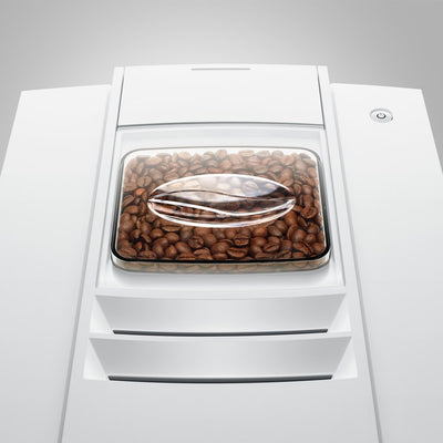 Coffee Maker E6 Specialty with Grinder Piano White 64 Ounce ABS/Stainless Steel