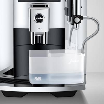 Coffee Maker E8 Specialty with Grinder Chrome 64 Ounce ABS/Stainless Steel