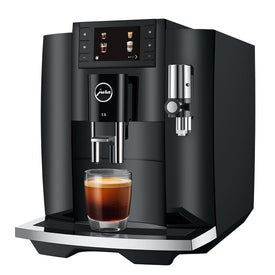 Coffee Maker E8 Specialty with Grinder Piano Black 64 Ounce ABS/Stainless Steel