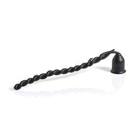 Candle Snuffer Brunel Twisted Dark Brown Wrought Iron
