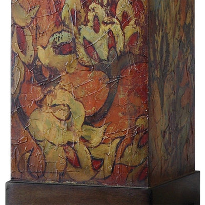 Colorful Flowers Table Lamp by Grace Feyock - OPEN BOX