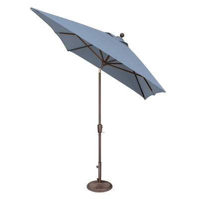 Catalina 6.6' x 10' Rectangular Push Button Tilt Umbrella - OPEN BOX