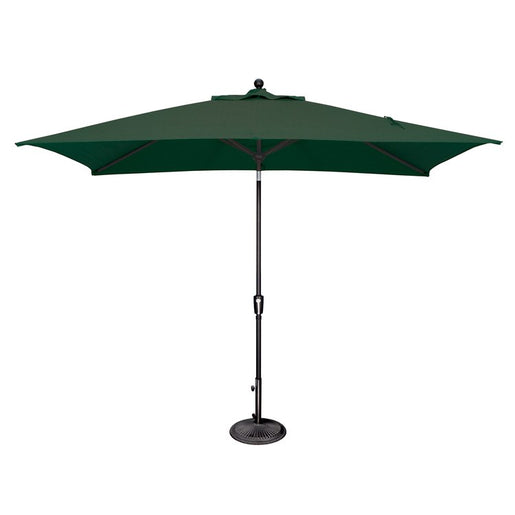 Catalina 6.6' x 10' Rectangular Push Button Tilt Umbrella - OPEN BOX
