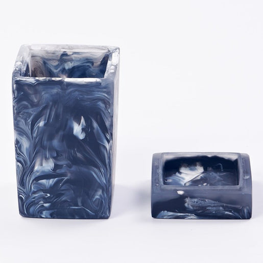 Bathroom Collection Small Square Lidded Box