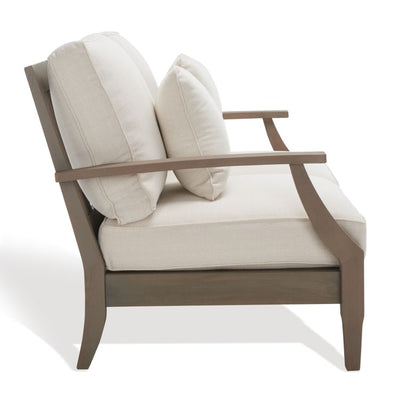 Martinique Wood Patio Loveseat