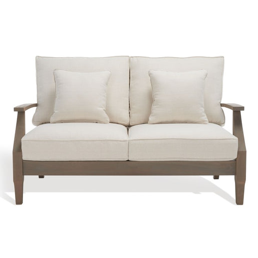 Martinique Wood Patio Loveseat