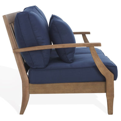 Martinique Wood Patio Loveseat