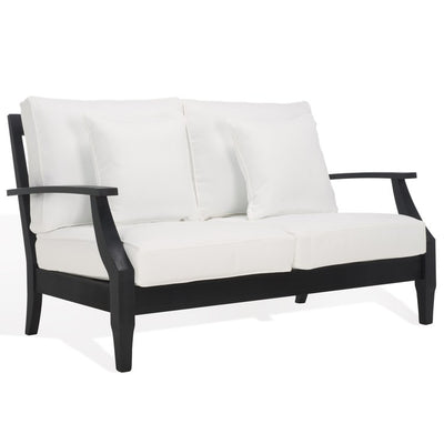 Martinique Wood Patio Loveseat