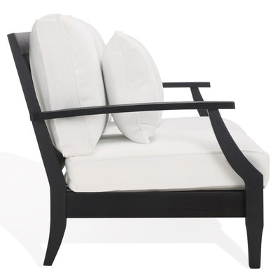 Martinique Wood Patio Loveseat