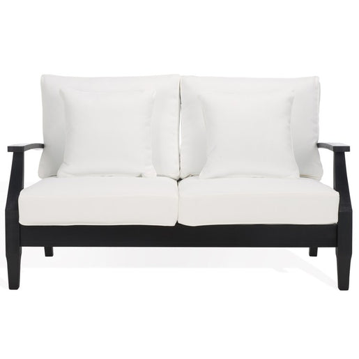 Martinique Wood Patio Loveseat