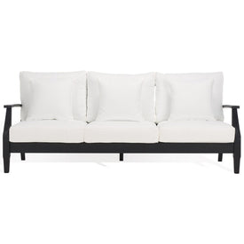 Martinique Three-Seat Wood Patio Sofa