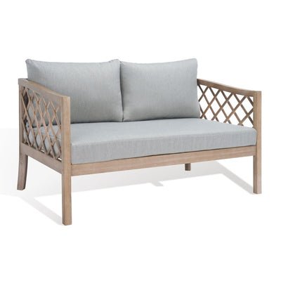 Fiji Three-Seat Wood Patio Sofa