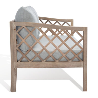 Fiji Three-Seat Wood Patio Sofa