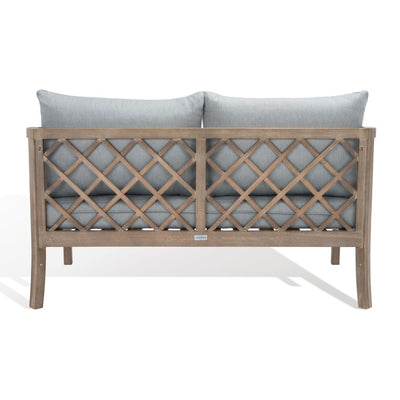 Fiji Three-Seat Wood Patio Sofa