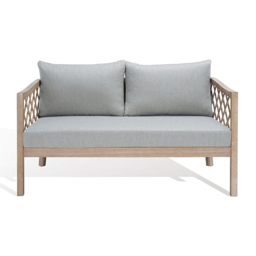 Fiji Three-Seat Wood Patio Sofa