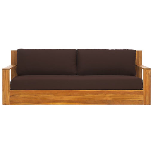 Kauai Three-Seat Brazilian Teak Patio Sofa