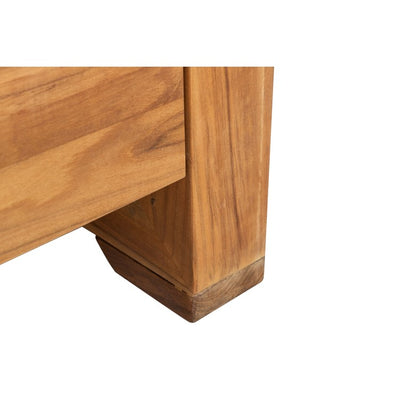 Molokai Three-Seat Teak Patio Sofa