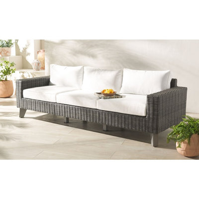 Margarita Three-Seat Wicker Patio Sofa