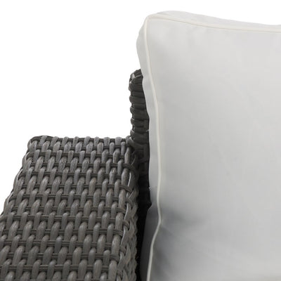 Margarita Three-Seat Wicker Patio Sofa