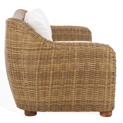 Melbourne Three-Seat Wicker Patio Sofa