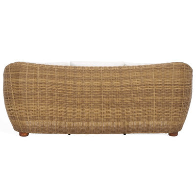 Melbourne Three-Seat Wicker Patio Sofa
