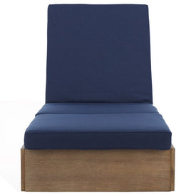 Vincent Wood Chaise Lounge Chair