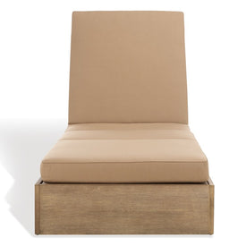 Vincent Wood Chaise Lounge Chair