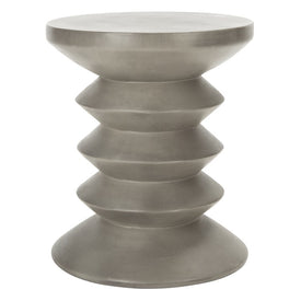 Benaya Concrete Accent Stool