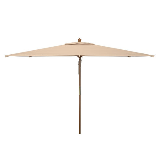 Aklin 10 Ft Wood Market Umbrella