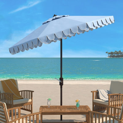 Elegant Valance 9 Ft Umbrella