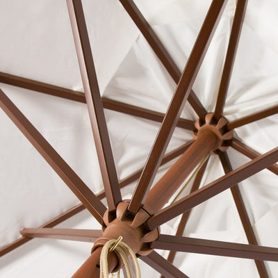 Cannes 11 Ft Wood Umbrella