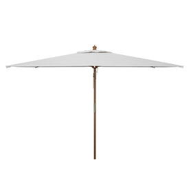 Aklin 10 Ft Wood Market Umbrella