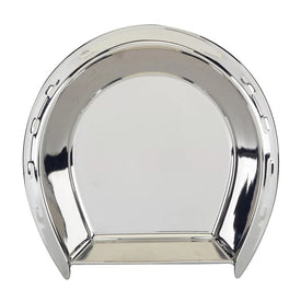 Serving Bowl Derby Day at the Races 3-D Horseshoe 3 Quart Silver Porcelain