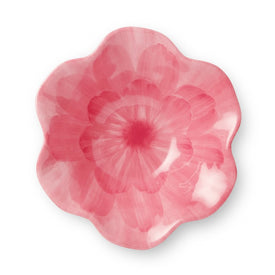 Bowl Set Wildflower Pink 3-D Floral All Purpose 4PC 22 Ounce Multicolored