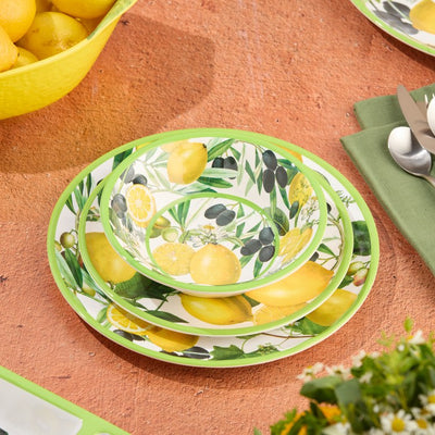 Bowl Set Limone All Purpose 6PC 22 Ounce Multicolored