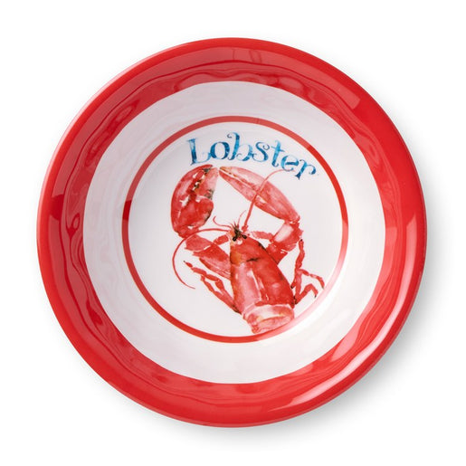 Bowl Set Beach House Lobster All Purpose 6PC 22 Ounce Multicolored