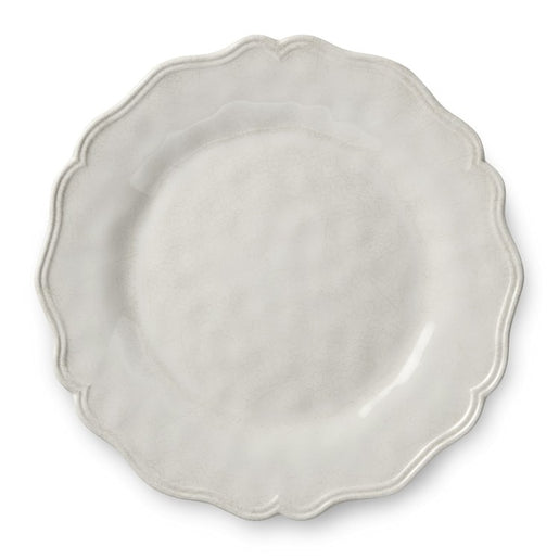 Dinner Plate Set Isabella Crackle 4PC 11 Inch Cream Melamine