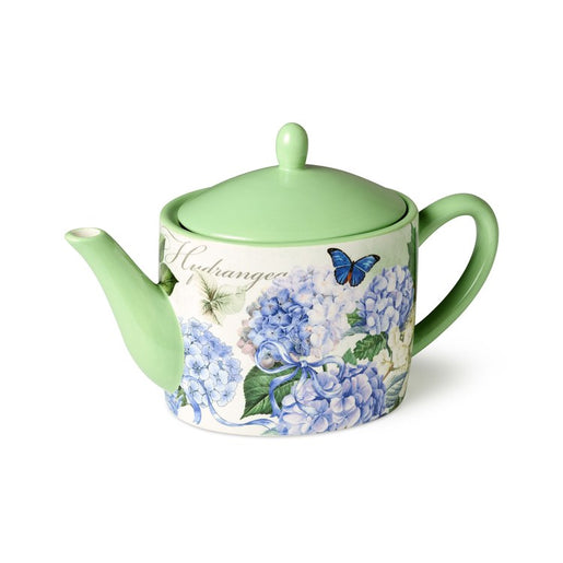Teapot Garden Path Multicolored 40 Ounce Ceramic