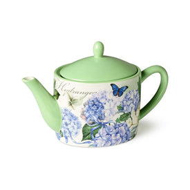 Teapot Garden Path Multicolored 40 Ounce Ceramic