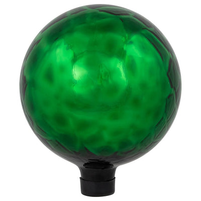 10" Turtle Shell Inspired Mirrored Outdoor Garden Gazing Ball