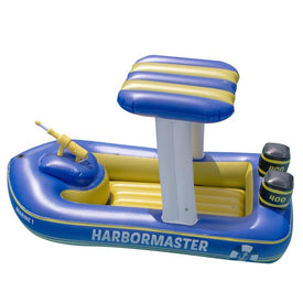 67" Harbor Master Patrol Boat with Pump Squirter Swimming Pool Float
